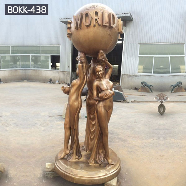 Bronze garden sculptures of the world is yours for sale